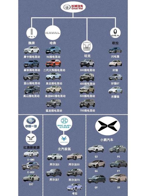 国产车有哪些汽车品牌名称(国产车排名一览)