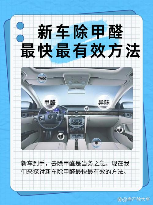 消除新车甲醛方法