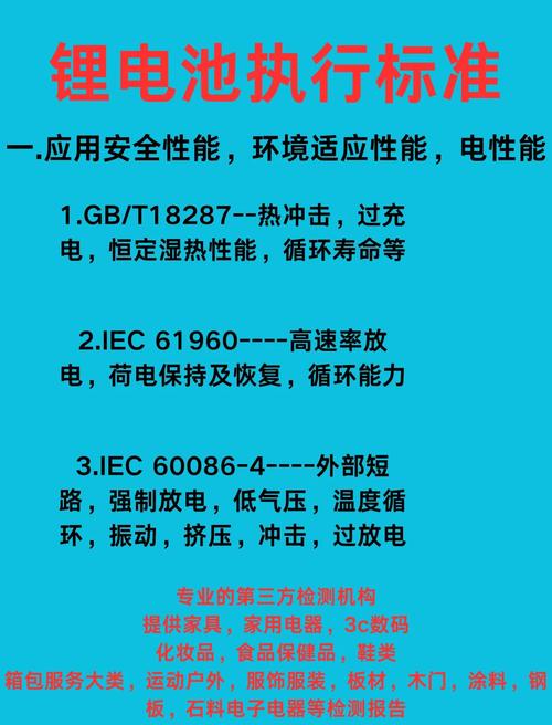 2025年国家对锂电池的规定
