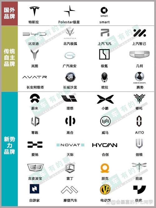 纯电动汽车品牌有哪些