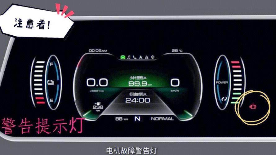 江铃货车仪表盘故障灯