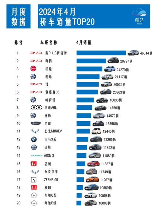 新能源区间销量排名来了!你的车排在第几位呢?比亚迪太炸了
