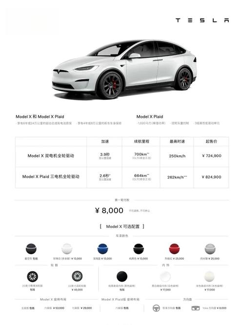 27万多的特斯拉suv车型