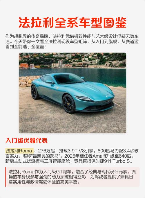 法拉利的全系列都有哪些车型?