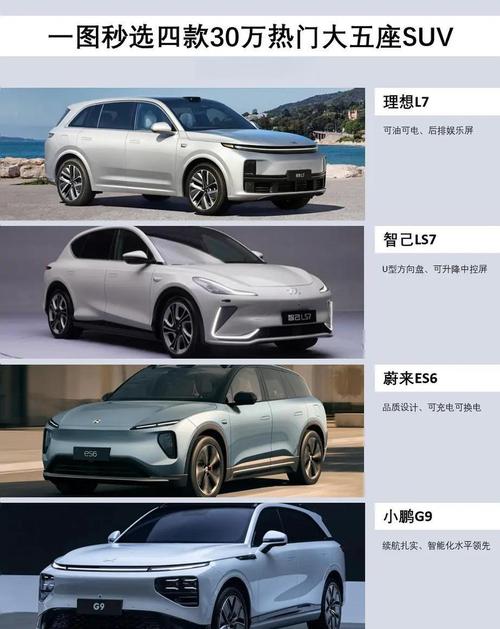 suv电动车新能源费用,纯电动SUV排名前十名